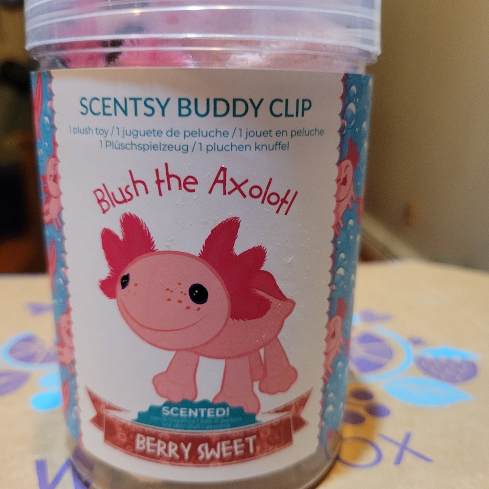 Axolotl Buddy Clip